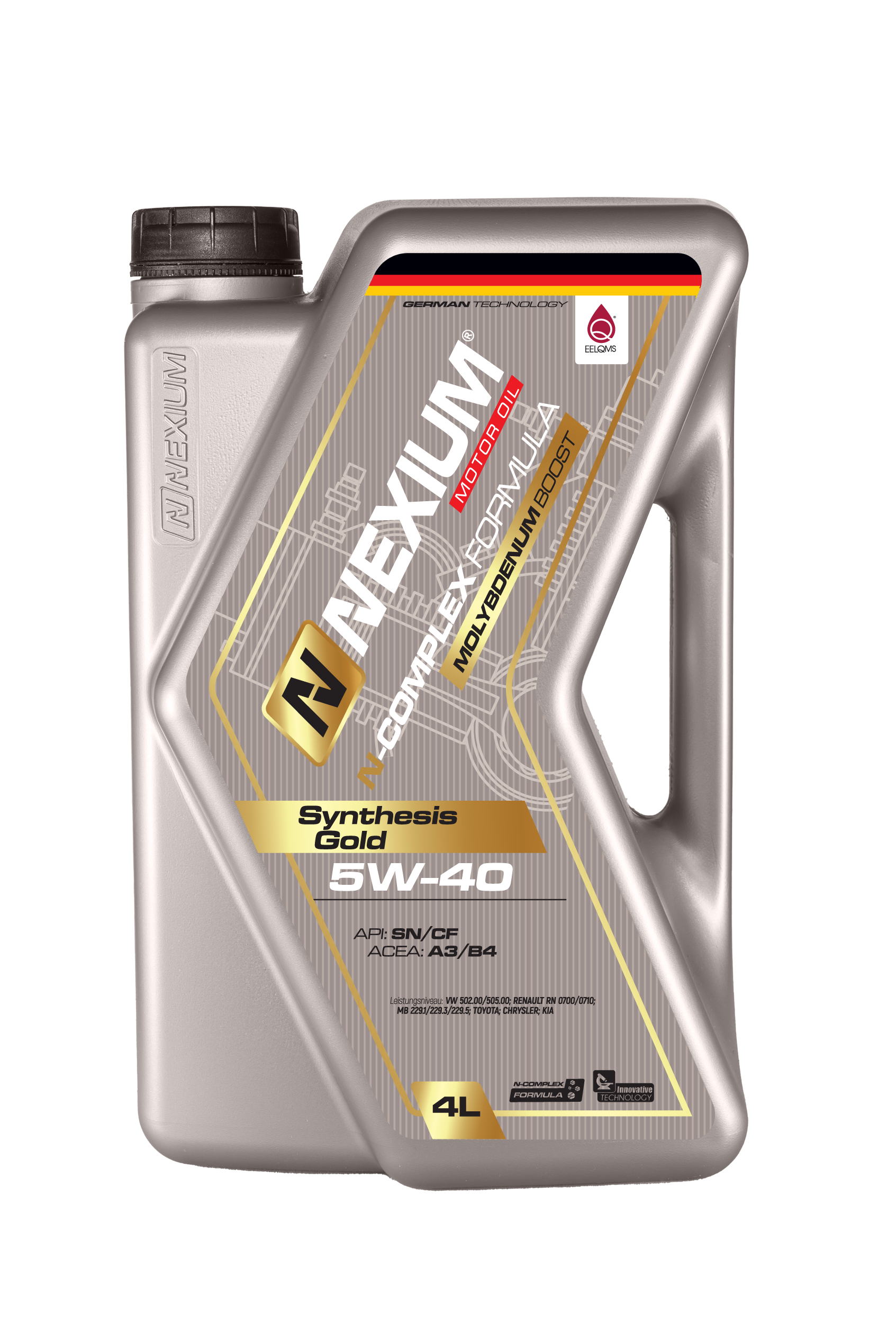 NEXIUM  SYNTHESIS GOLD SN CF 5W40